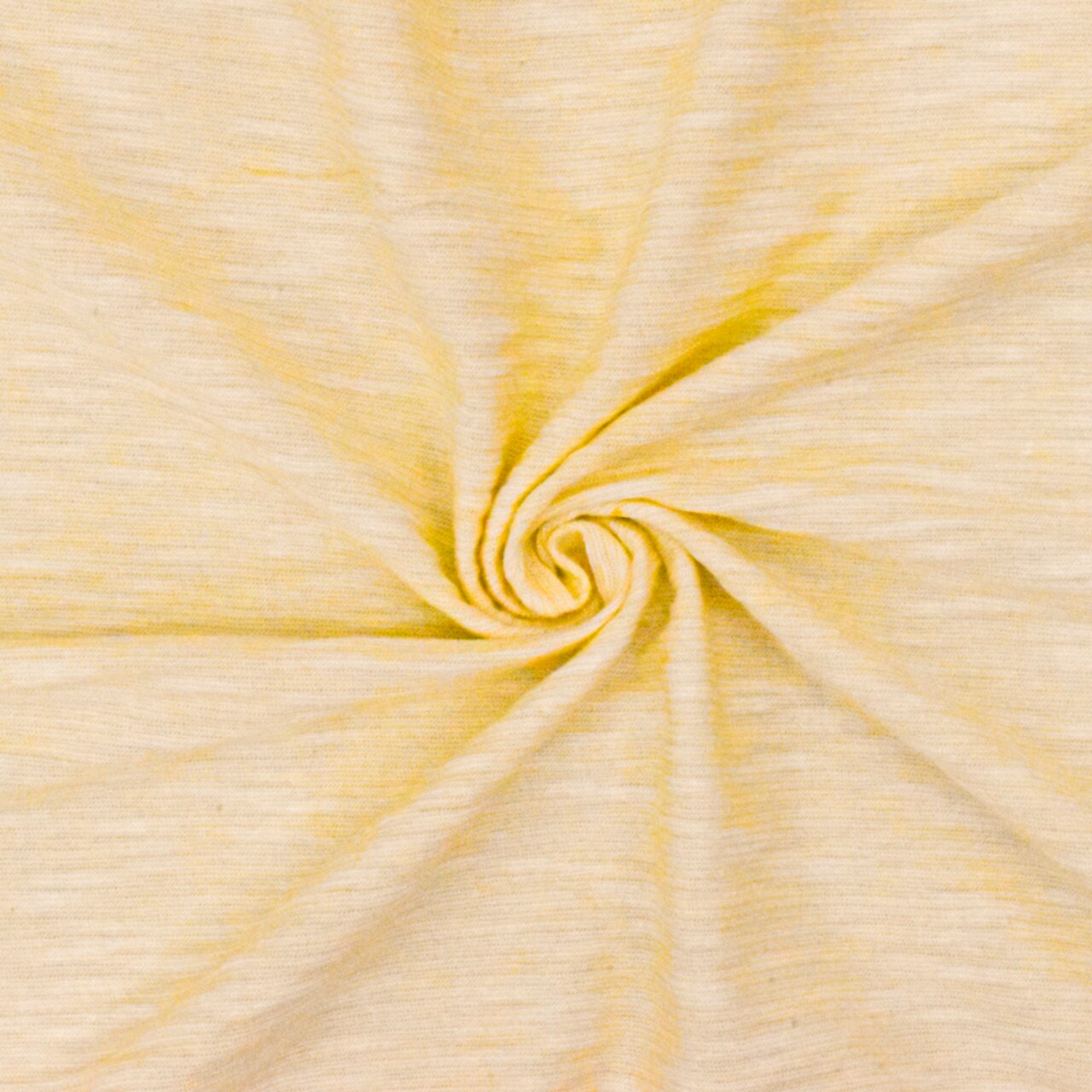 Light Yellow-White Stripe Crinkle Stretch Jersey Knit Fabric By the Yard